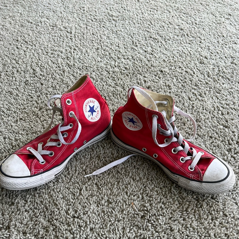 red high top CONVERSE